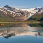 Svartisen Glacier, Holandsfjorden