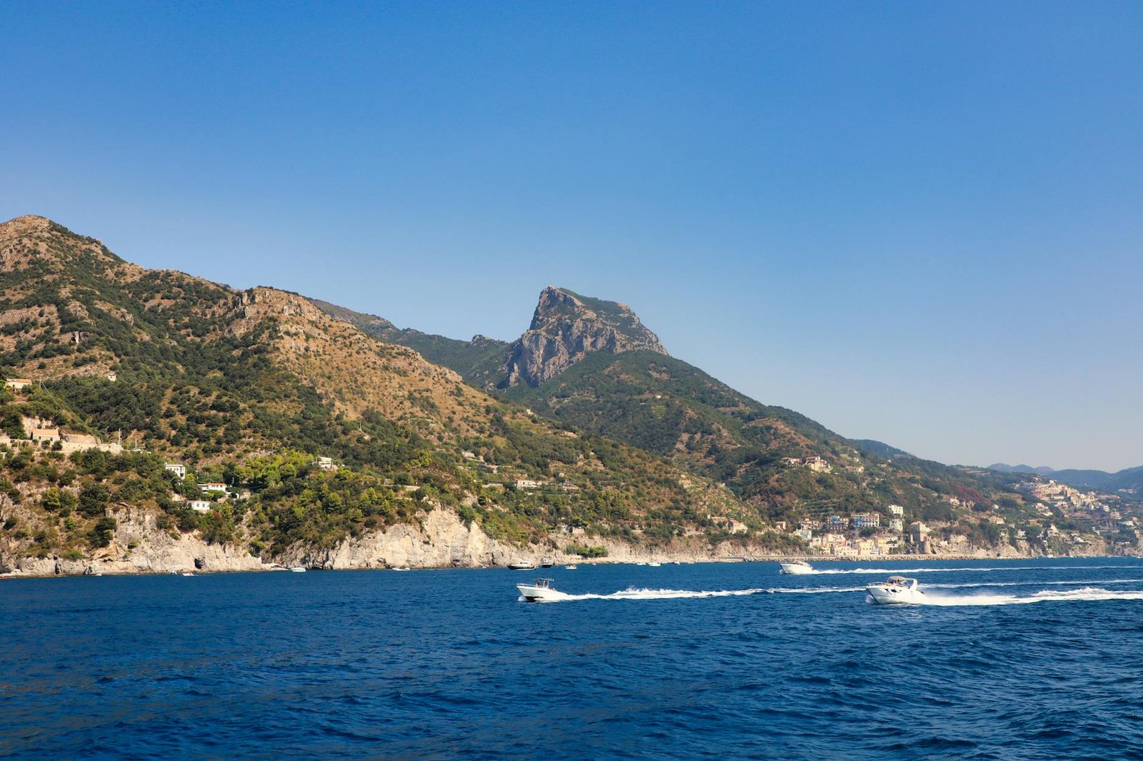 Stacked in Colour Against the Cliff: Arriving at Positano by Ship